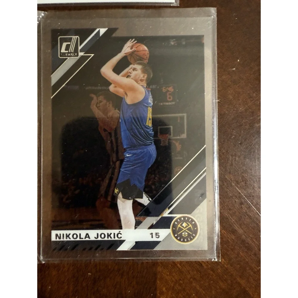 Nikola Jokic‎ Card Lot Prizm Insert Optic Court Kings Clearly Donruss – 4 Cards